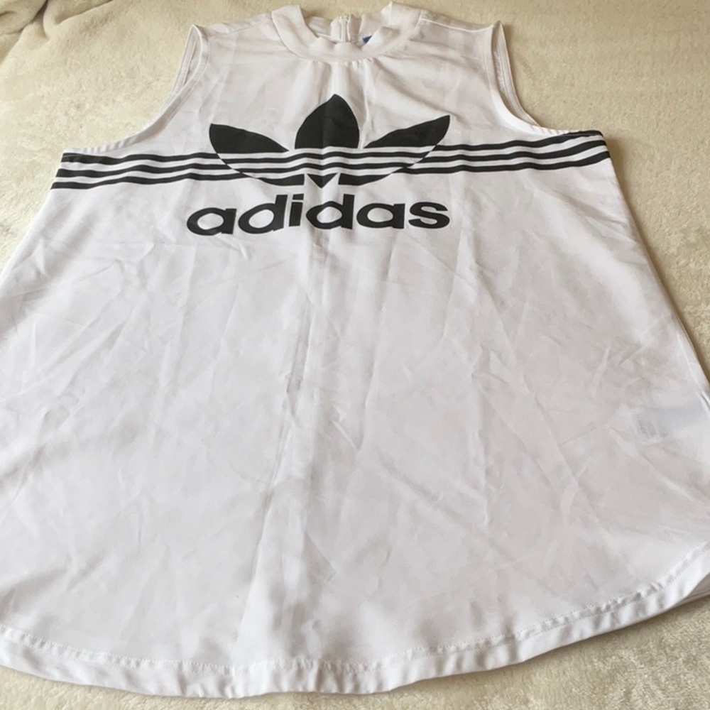 Adidas White with Black Tunic